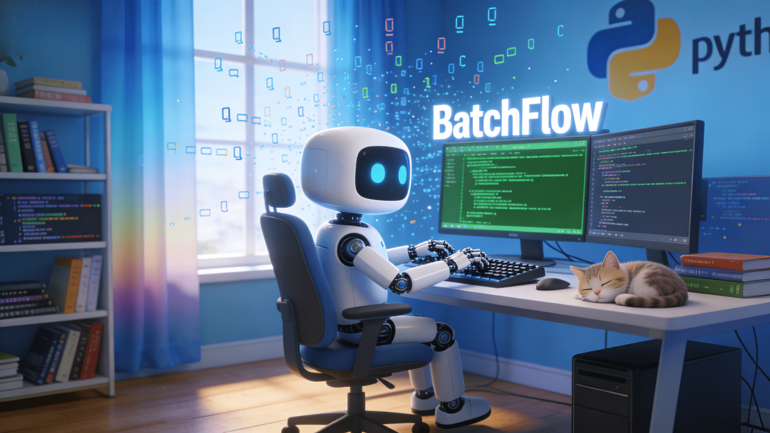 Python 批量处理神器：BatchFlow 库从入门到实战教程