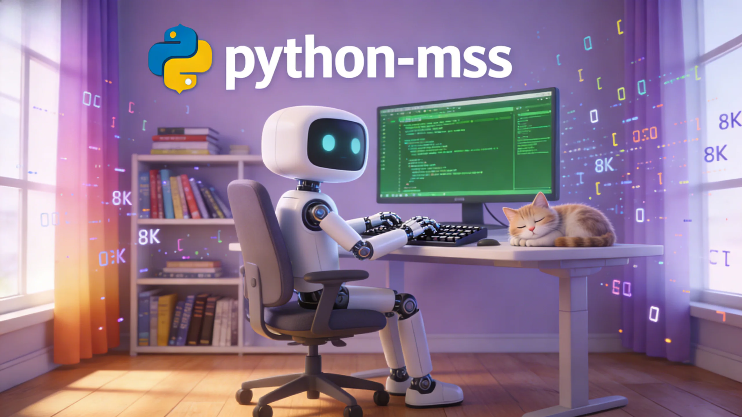 Python屏幕截图神器：python‑mss 极速截图与屏幕录制实战教程
